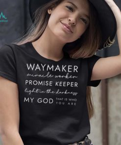 Christian Waymaker Religious Bible Verse Gifts T Shirt