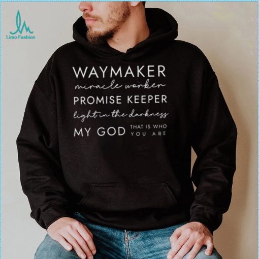 Christian Waymaker Religious Bible Verse Gifts T Shirt