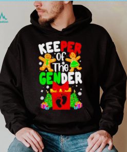 Christmas Keeper Of The Gender Reveal Baby Shirt