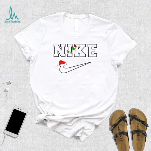 Christmas Nike T Shirt Nike Santa Grinch Believe Christmas
