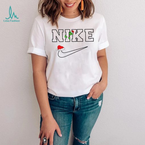 Christmas Nike T Shirt Nike Santa Grinch Believe Christmas