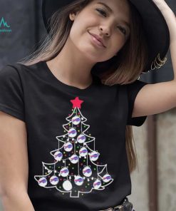 Christmas Tree Buffalo Bills Lights Merry Christmas Logo Shirt