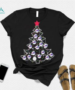 Christmas Tree Buffalo Bills Lights Merry Christmas Logo Shirt