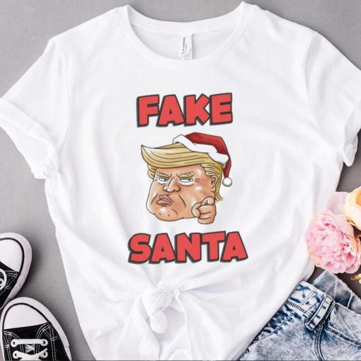 Christmas Trump Fake Santa Sweater