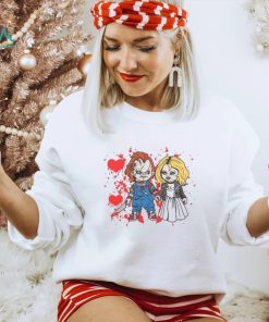 Chucky And Tiffany Sweatshirt Chucky Childs Play