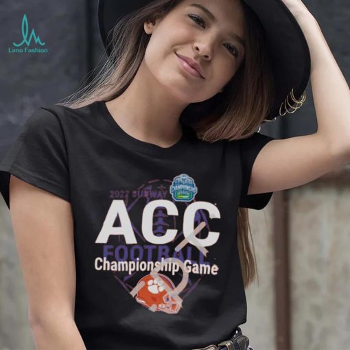 Clemson Tigers 2022 Subway ACC Football Championship Game Shirt