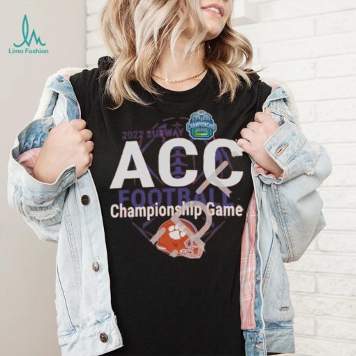 Clemson Tigers 2022 Subway ACC Football Championship Game Shirt