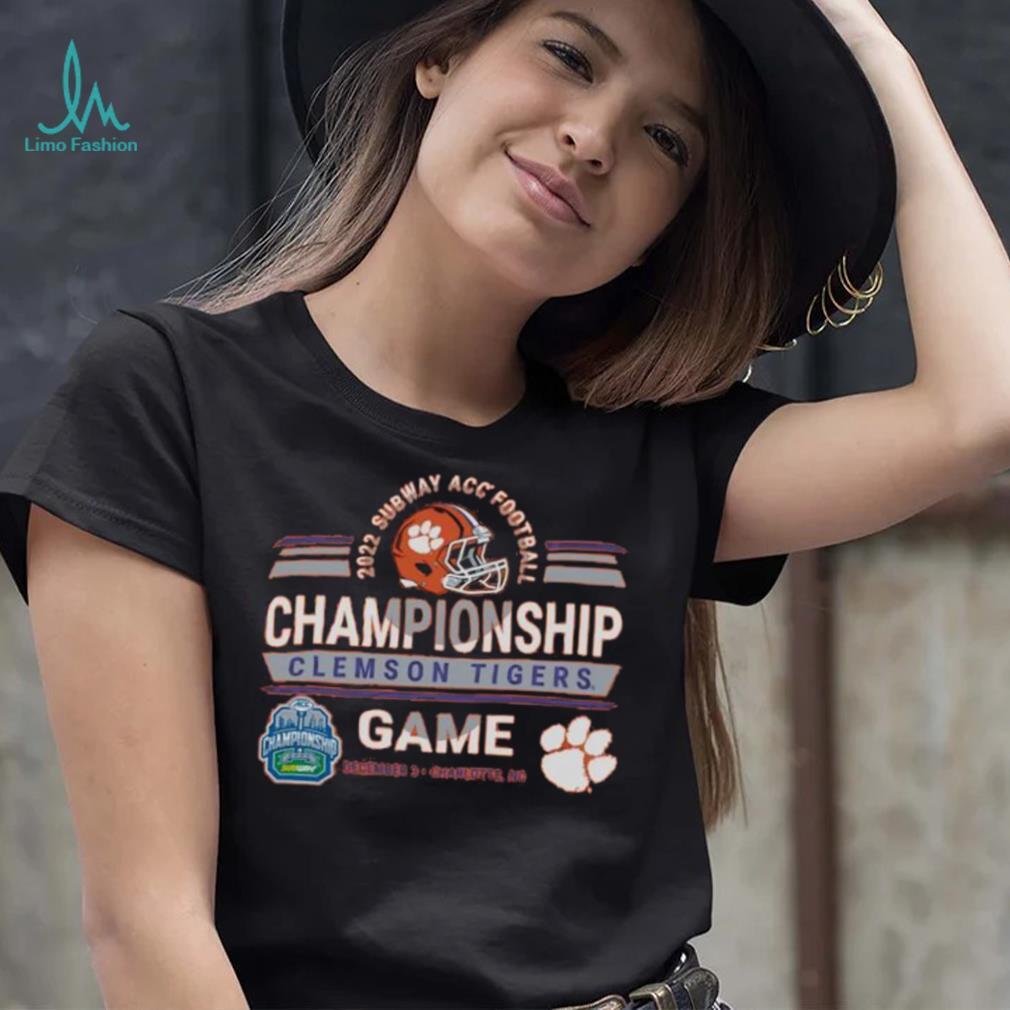 Clemson Tigers Subway Atlantic Coast Conference Football Championship Game 2022 Shirt Clemson Tigers Subway Atlantic Coast Conference Football Championship Game 2022 Shirt
