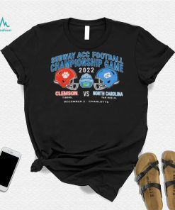 Clemson Tigers Vs North Carolina Tar Heels 2022 Subway Atlantic Coast Conference Football Championship Shirt