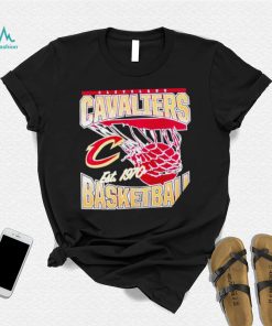 Cleveland Cavaliers Basketball 1970 retro logo shirt