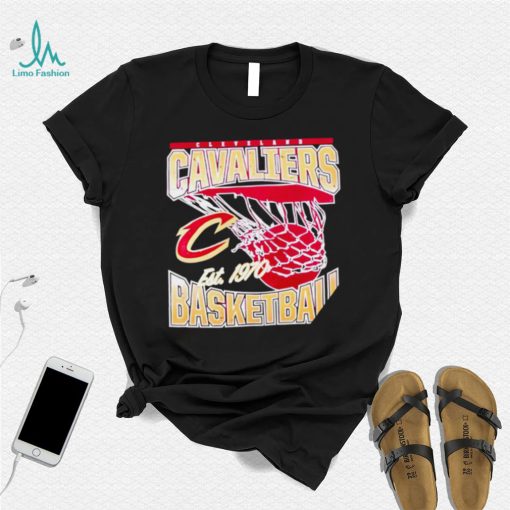 Cleveland Cavaliers Basketball 1970 retro logo shirt
