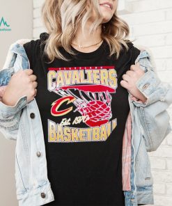 Cleveland Cavaliers Basketball 1970 retro logo shirt