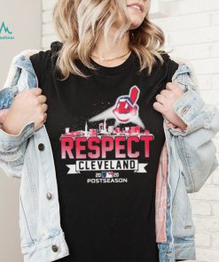 Cleveland Indians Logo Respect Postseason 2020 Shirt