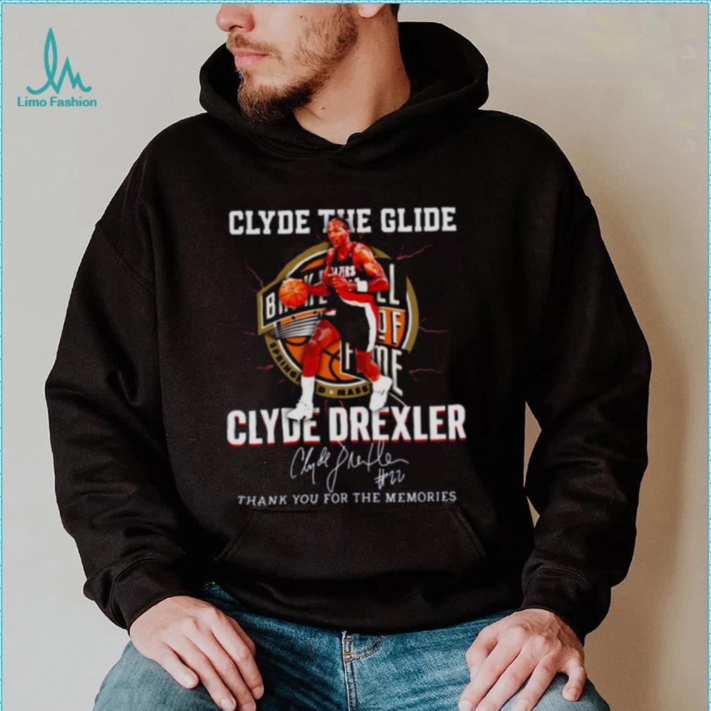 Clyde Drexler The Glide Basketball Vintage Retro shirt Clyde Drexler The Glide Basketball Vintage Retro shirt