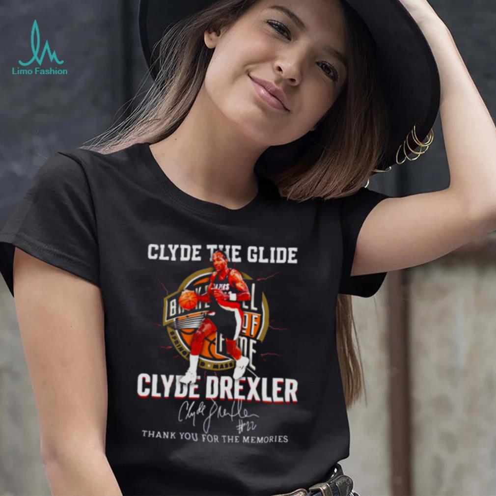 Clyde Drexler The Glide Basketball Vintage Retro shirt Clyde Drexler The Glide Basketball Vintage Retro shirt