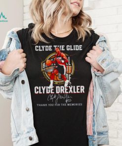 Clyde Drexler The Glide Basketball Vintage Retro shirt