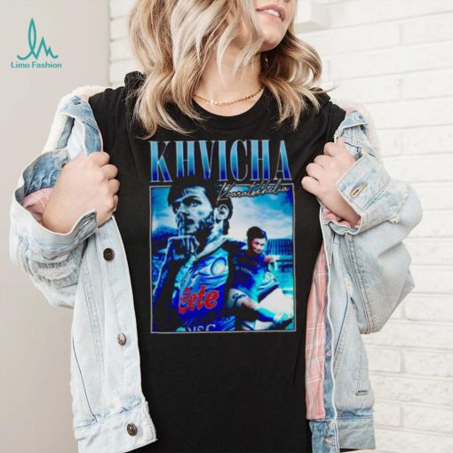 Collage Design Football Khvicha Kvaratskhelia Kvara shirt