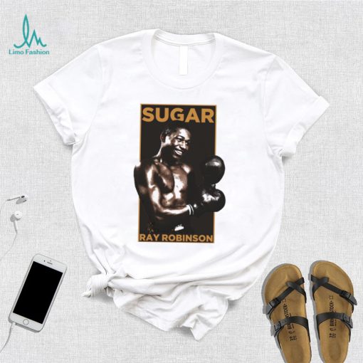 Cool Gloves Sugar Ray Robinson Boxing Design Shirt