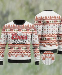 Coors Light Beer Christmas Ugly Sweater, Faux Wool Sweater, Gifts For Beer Lovers, International Beer Day, Best Christmas Gifts For 2022 – Prinvity