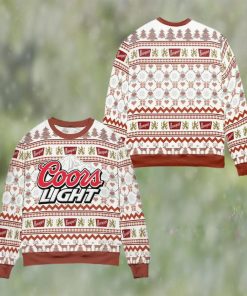 Coors Light Beer Ugly Christmas Sweater, Faux Wool Sweater, Gifts For Beer Lovers, International Beer Day, Best Christmas Gifts For 2022 – Prinvity