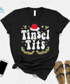 Couple Christmas Jingle Balls Tinsel Tits Shirt