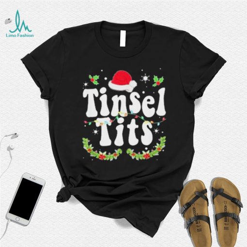 Couple Christmas Jingle Balls Tinsel Tits Shirt