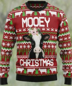 Cow Mooey Christmas Ugly Christmas Sweater