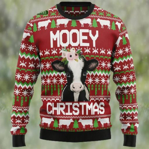 Cow Mooey Christmas Ugly Christmas Sweater