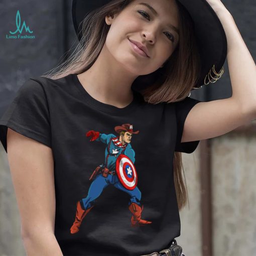 Cowboys Captain America T Shirt