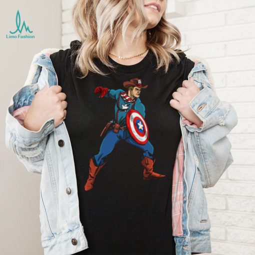 Cowboys Captain America T Shirt