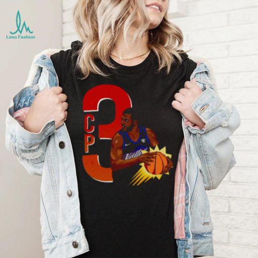 Cp3 Art Basket E Mase Nomer Pitu Chris Paul shirt