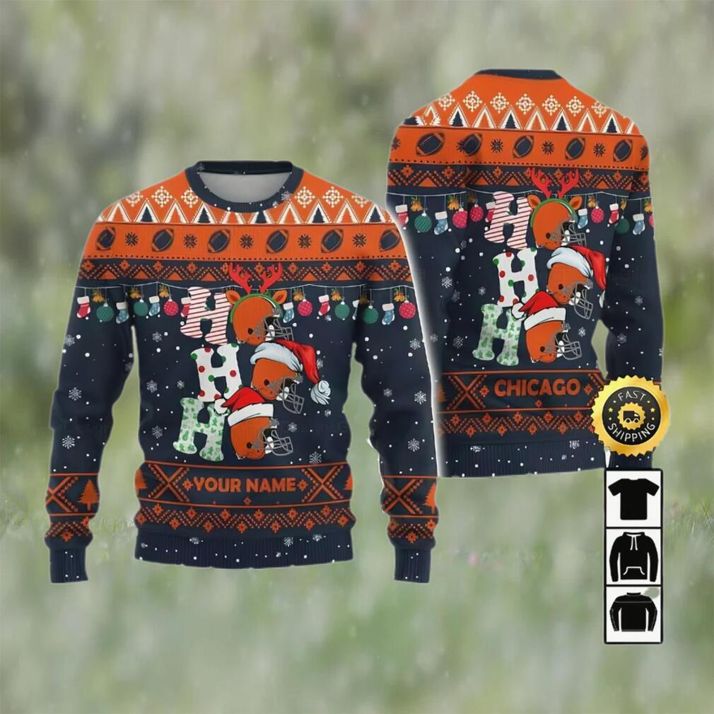 Personalized Chicago Bears All Over Printed Funny Ugly Sweater - Bring Your  Ideas, Thoughts And Imaginations Into Reality Today