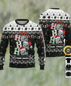 Customized Las Vegas Raiders Ugly Christmas Sweater, Faux Wool Sweater, National Football League, Gifts For Fans Football Nfl, Football 3D Ugly Sweater, Merry Xmas – Prinvity