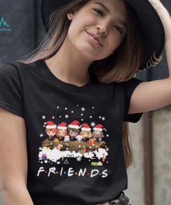Cute Harry Potter Character With Friend’s Christmas Shirt