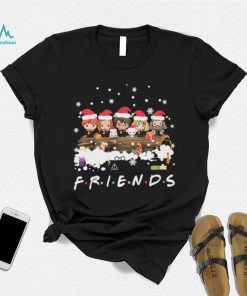 Cute Harry Potter Character With Friend’s Christmas Shirt