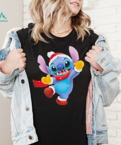 Cute Santa Stitch Christmas Shirt