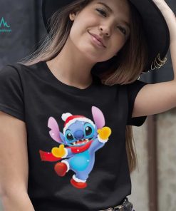 Cute Santa Stitch Christmas Shirt