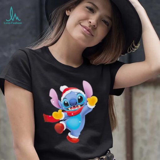 Cute Santa Stitch Christmas Shirt