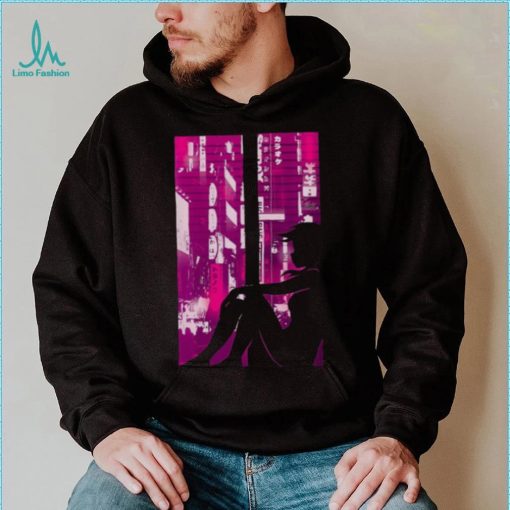 Cyberpunk Girl I Japanese Anime Retro Vaporwave Aesthetic shirt