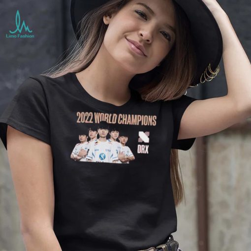 DRX LOL Team 2022 World Champions shirt