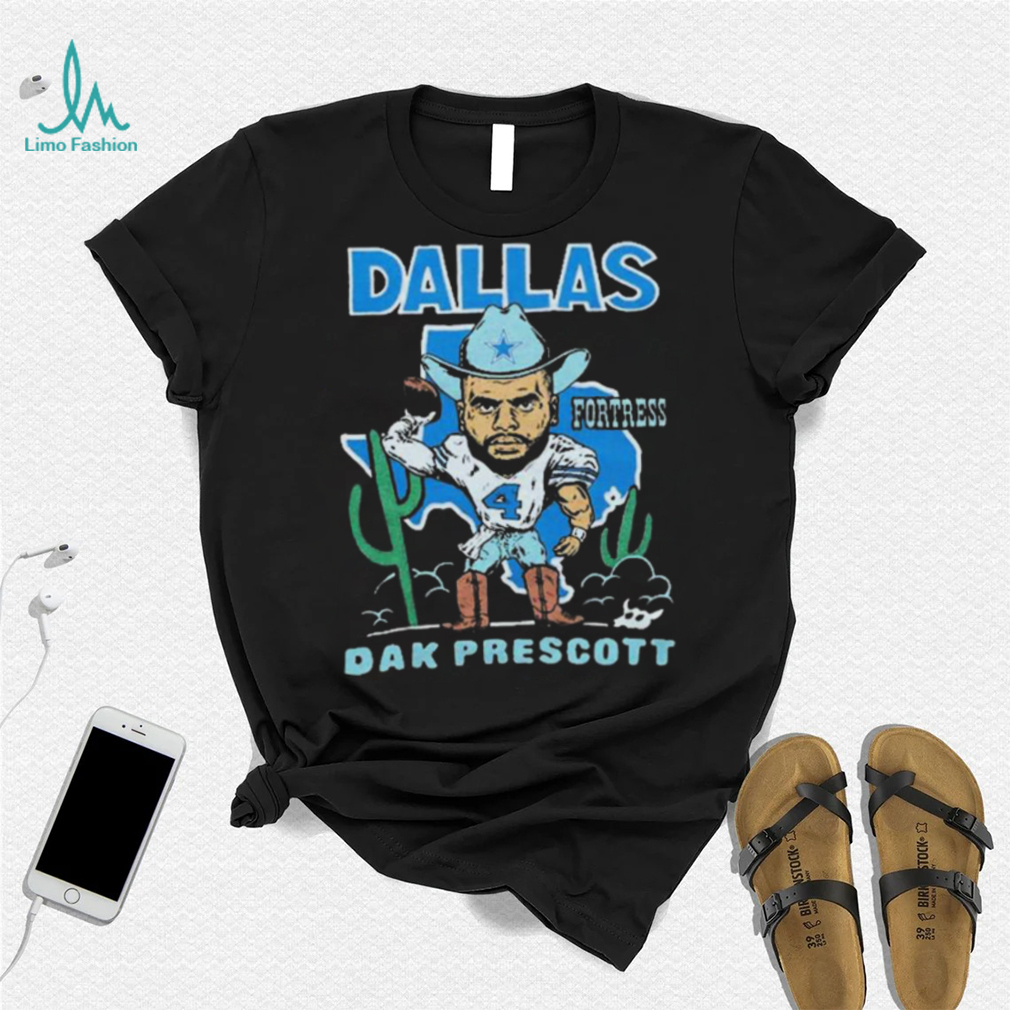 Dak Prescott Shirt, Dallas Cowboys Personalities Men's Cotton T-Shirt