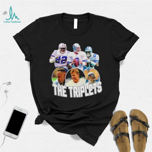 Dallas Cowboys Dak Prescott and Troy Aikman and Michael Irvin the triplets shirt