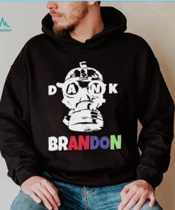 Dank Brandon Weed Gas Mask T Shirt