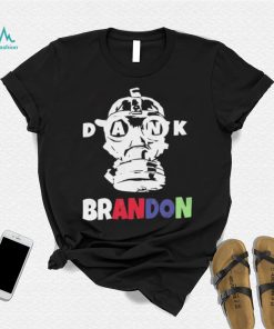 Dank Brandon Weed Gas Mask T Shirt