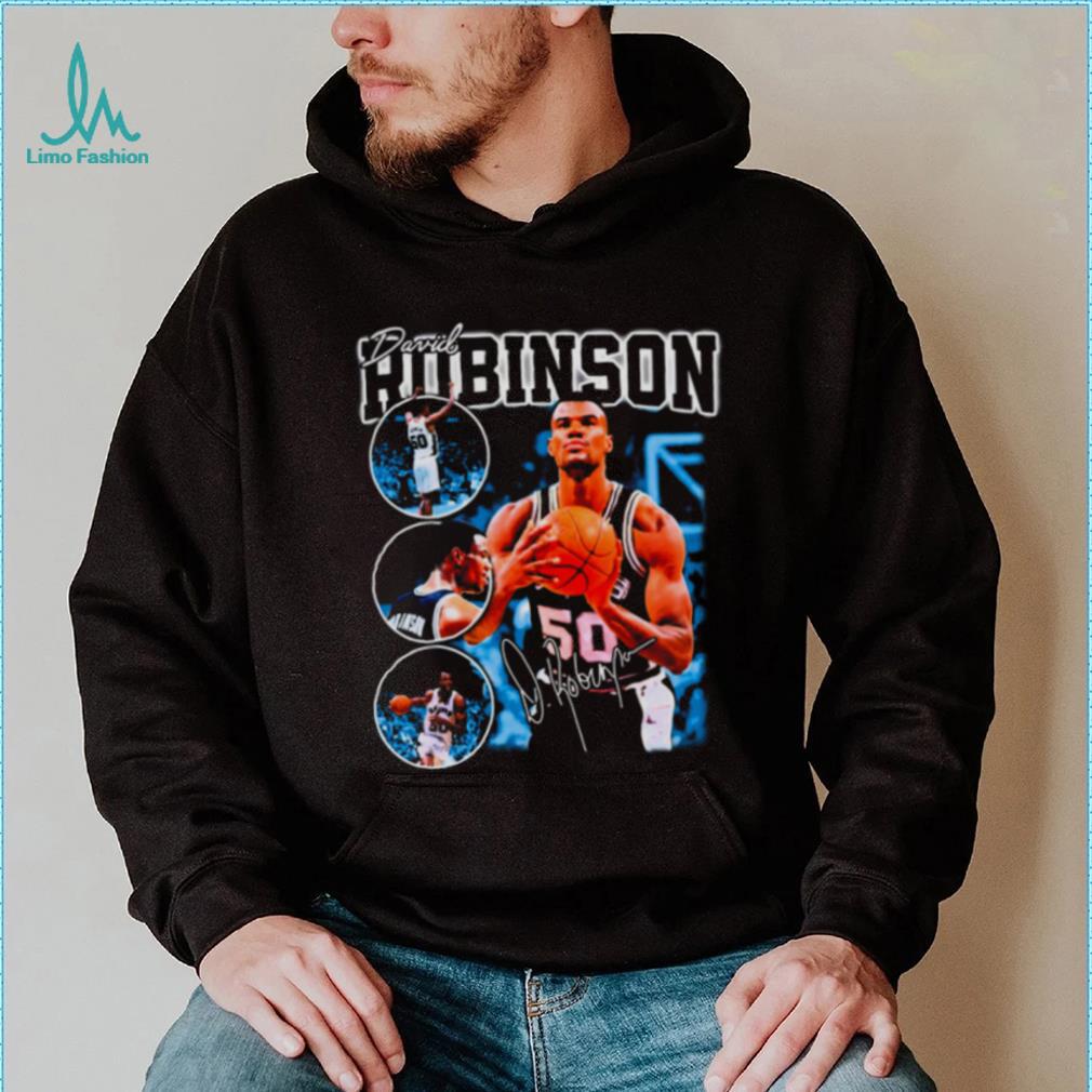David Robinson Basketball Signature Vintage Retro shirt David Robinson Basketball Signature Vintage Retro shirt