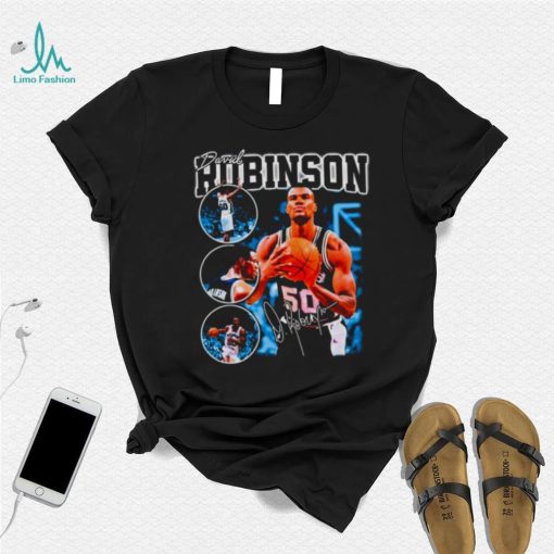 David Robinson Basketball Signature Vintage Retro shirt