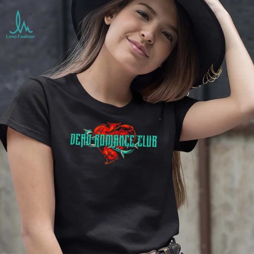 Dead Romance Club heart logo shirt