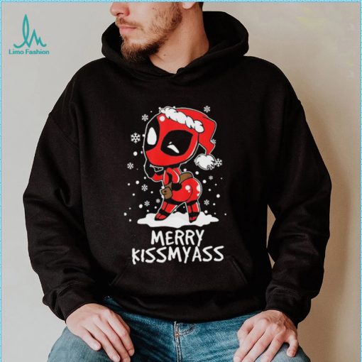 Deadpool Merry Kiss My Ass Christmas Shirt