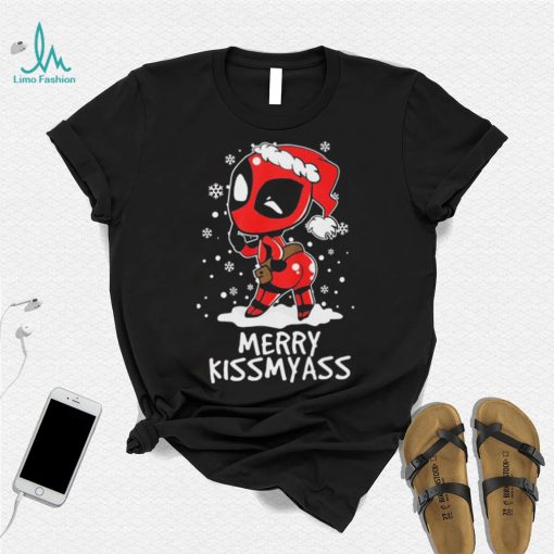 Deadpool Merry Kiss My Ass Christmas Shirt