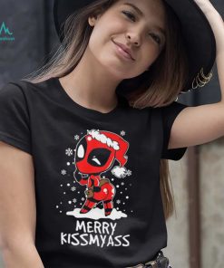 Deadpool Merry Kiss My Ass Christmas Shirt